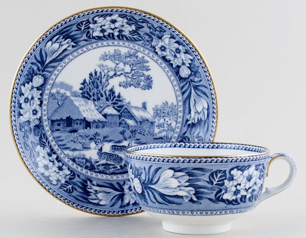 Breakfast Cup and Saucer c1910